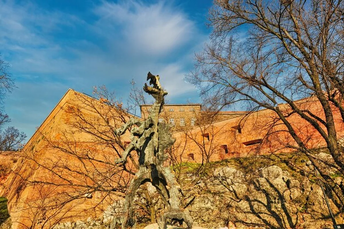 Smok na Wawelu w Krakowie